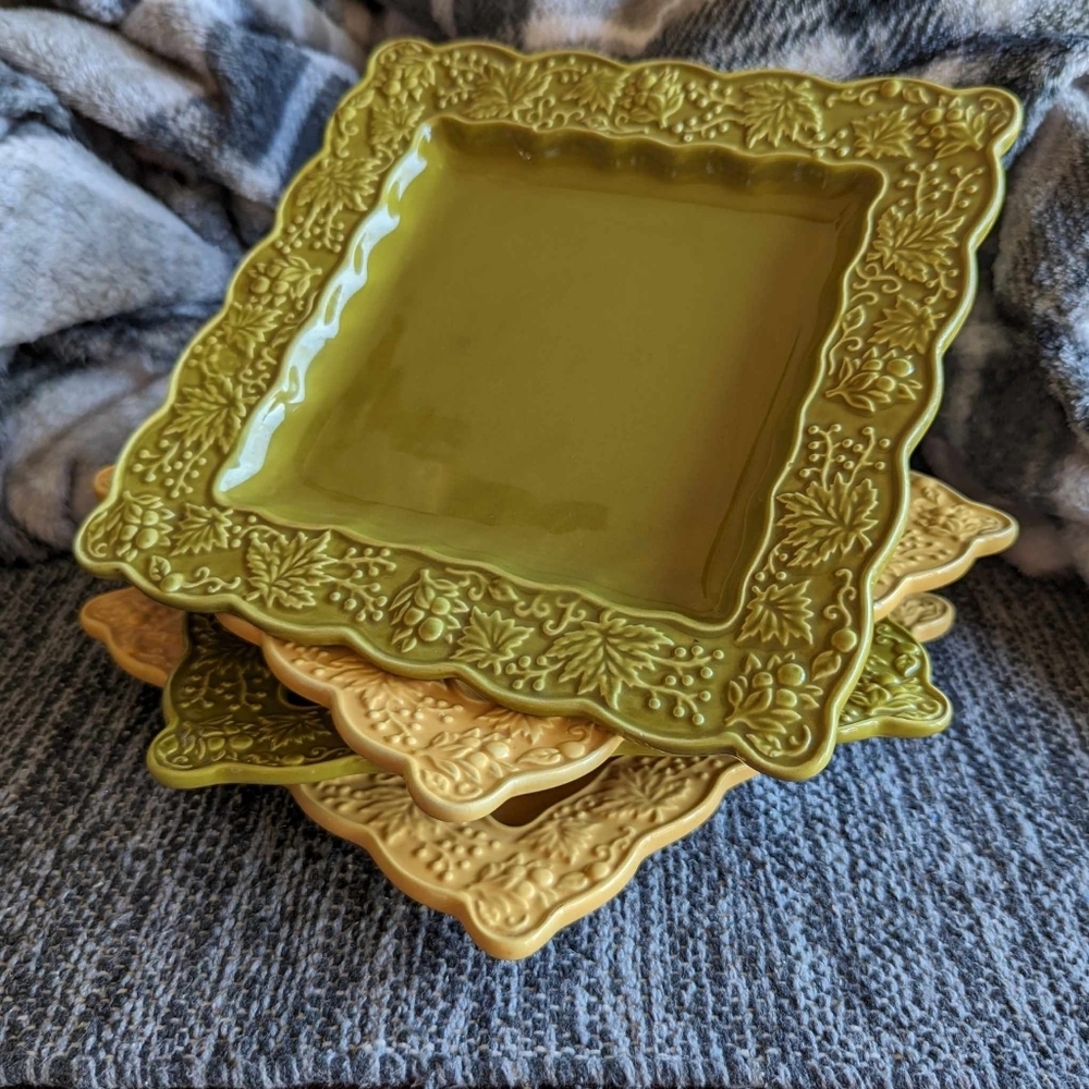Ambiance Collection set of 4 salad plates - Picture 1 of 5